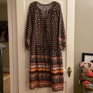 Old Navy Bohemian Maxi Dress